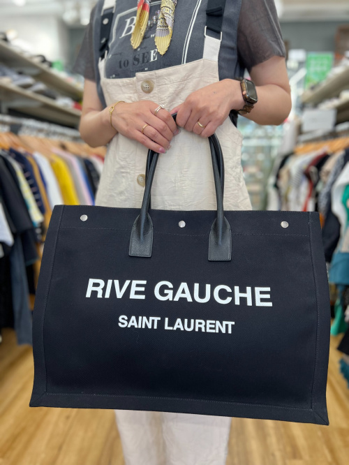 Saint Laurent Paris/サンローランパリ】RIVE GAUCHE TOTE BAG GNR509415  買取入荷[2023.07.10発行]｜トレファクスタイル日吉店｜洋服・古着の買取と販売の専門店｜トレジャーファクトリー（トレファク）のファッションリユース