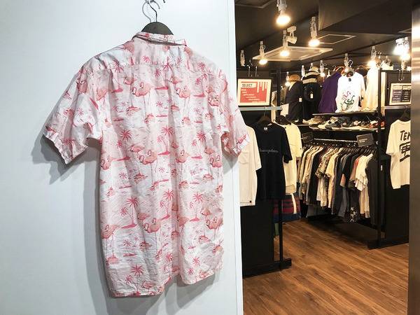 ENGINEERED GARMENTS/エンジニアドガーメンツ】18SS CAMP SH FLAMINGO