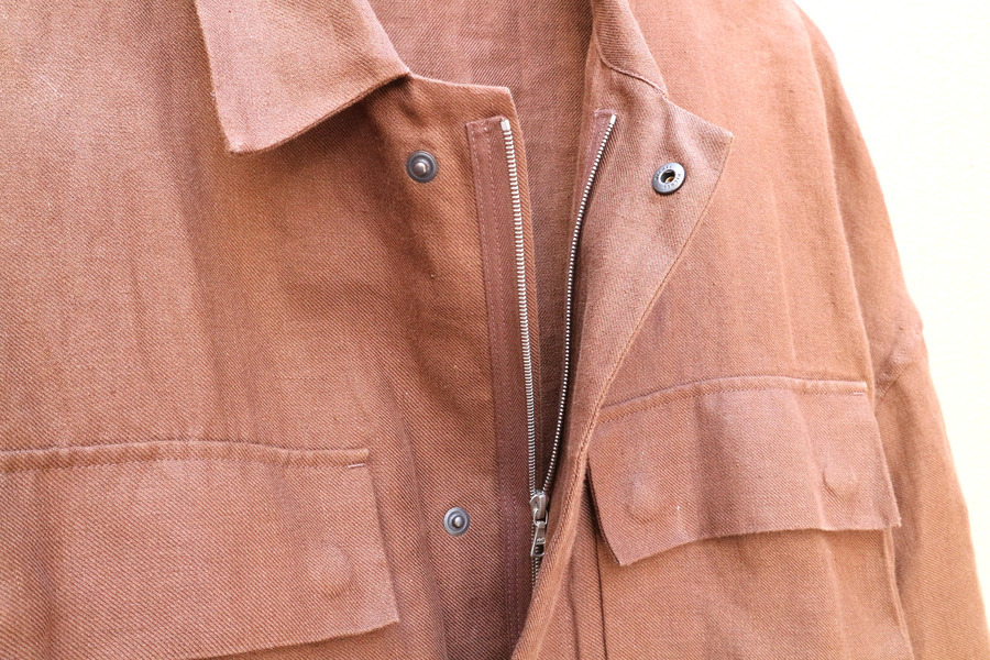 AURALEE/オーラリー】LINEN GABARDINE BIG SAFARI BLOUSON A8SB02LG