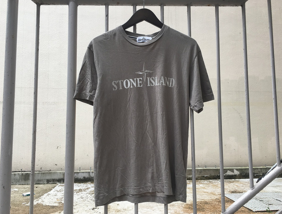 シャツ】 ストーンアイランド Tシャツ ロゴ ONidv-m19055067854 いネイビー