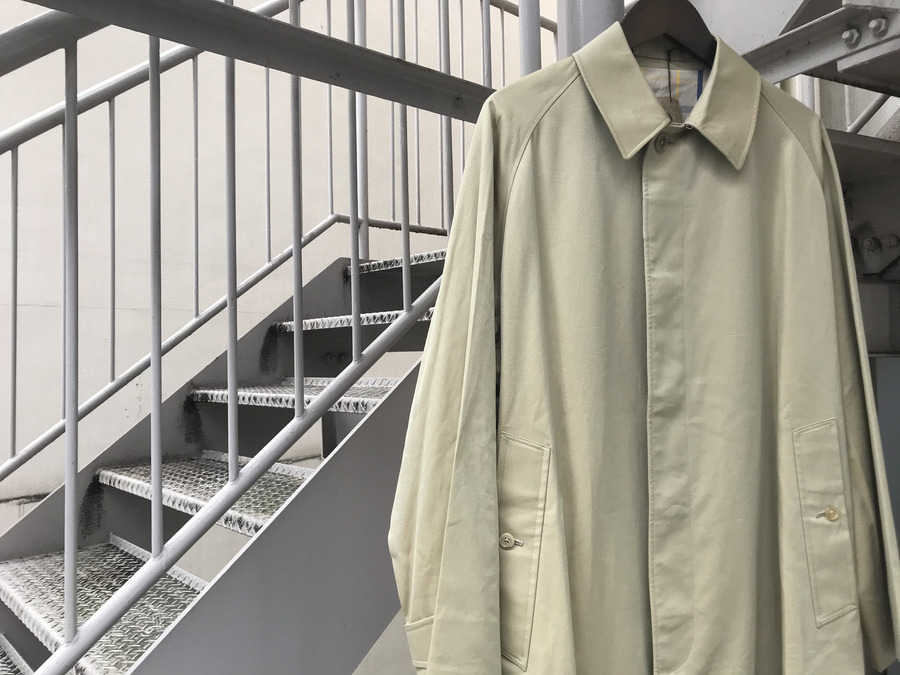 ANATOMICA/アナトミカ】未使用品！SINGLE RAGLAN COAT GABARDINE入荷