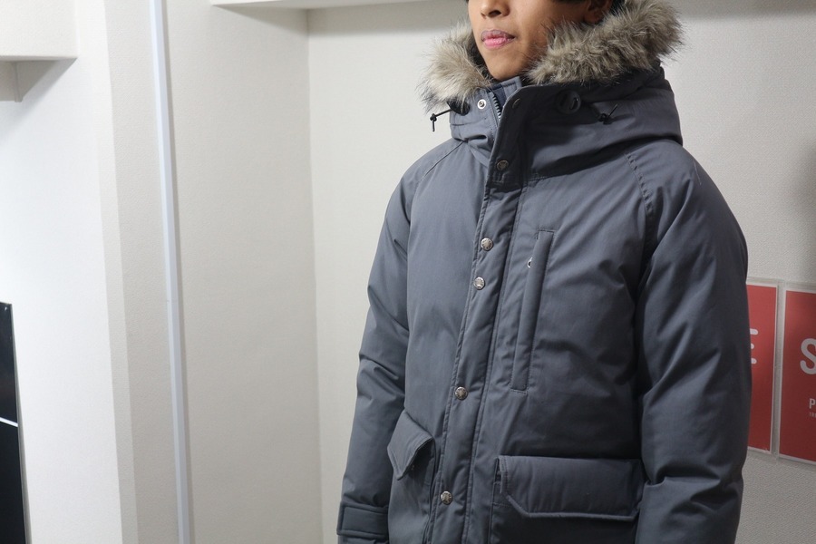 「アウトドアブランドのTHE NORTH FACE PURPLE LABEL 」