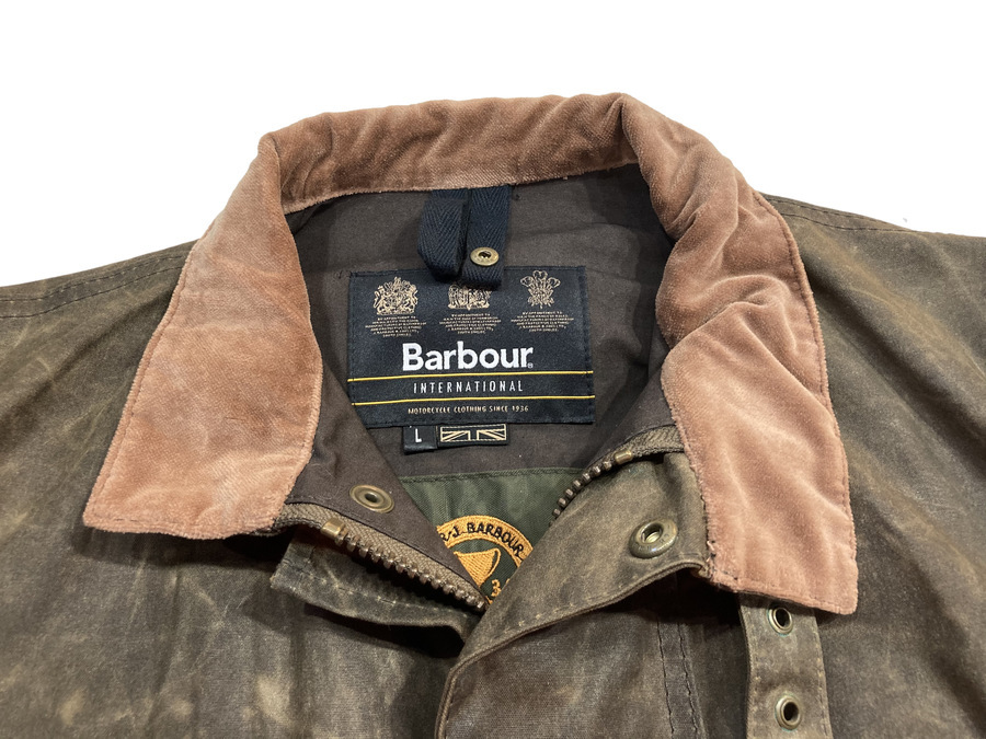 特売品 Barbour INTERNATIONAL SUIT NATO オリーブ - ジャケット/アウター