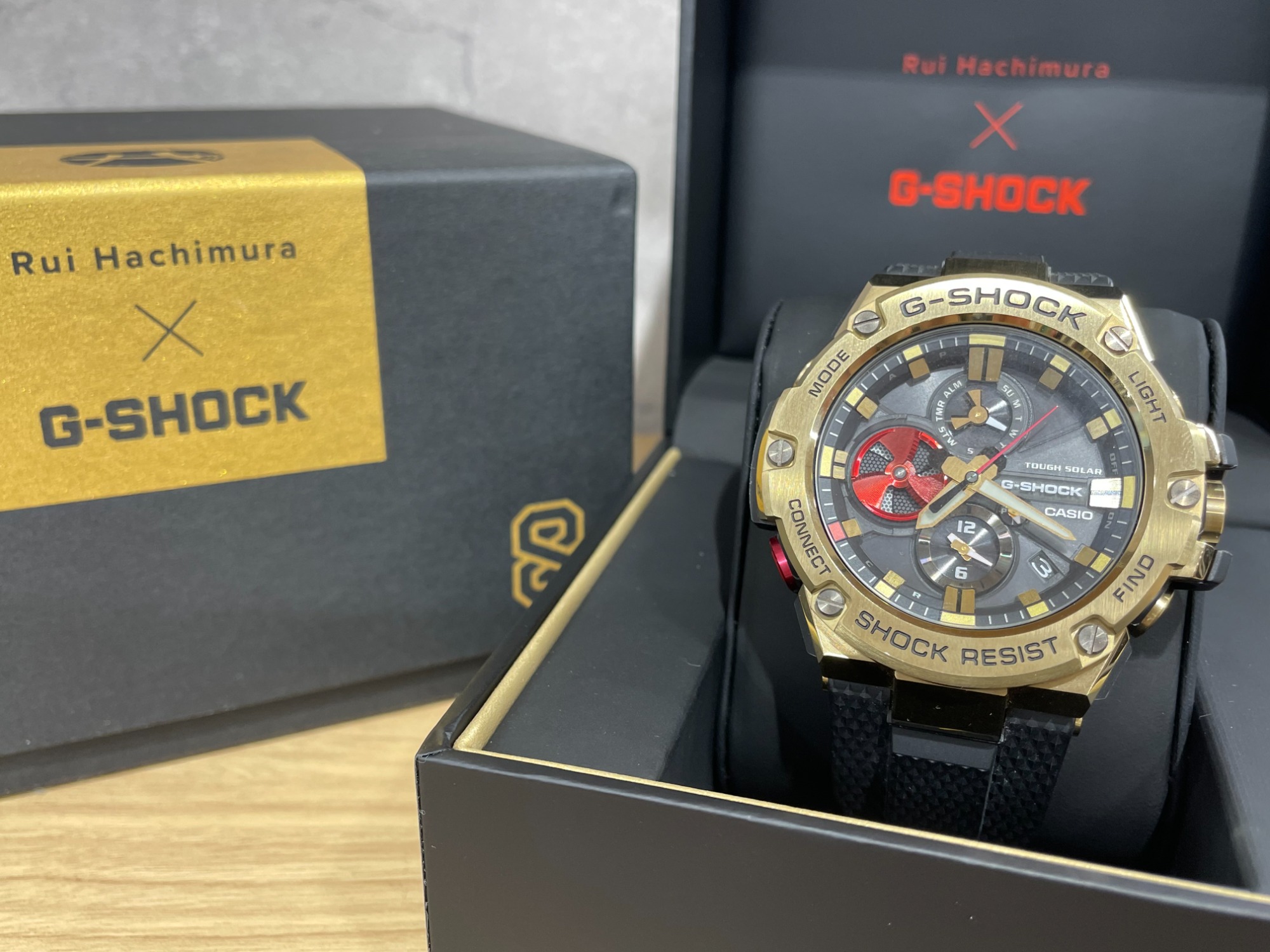 G-Shock 八村塁 素晴らしかっ シグネチャーモデル GST-B100RH-1AJR