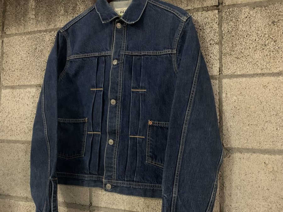 RRL - RRL ダブルアールエル デニムジャケット ENIM COVERALL USED