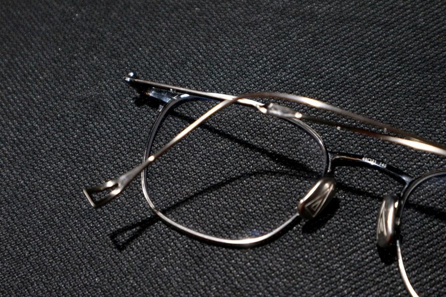 ISSEY MIYAKE ×金子眼鏡 ボーンシリーズ イッセイミヤケ 伊達メガネテンプル145mm