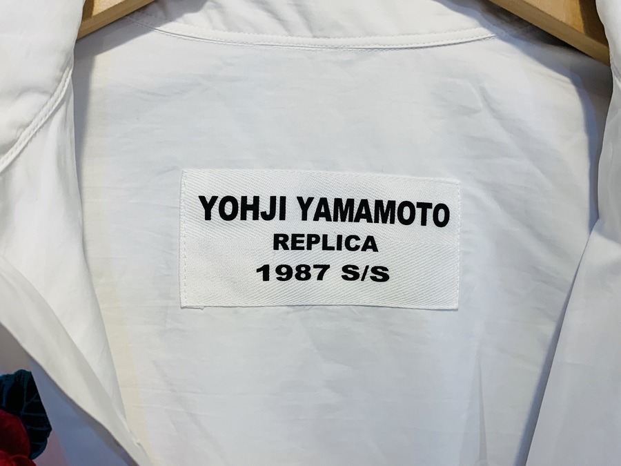 YOHJI YAMAMOTO/ヨウジヤマモト】REPRICA '87S/S 復刻レプリカシャツ