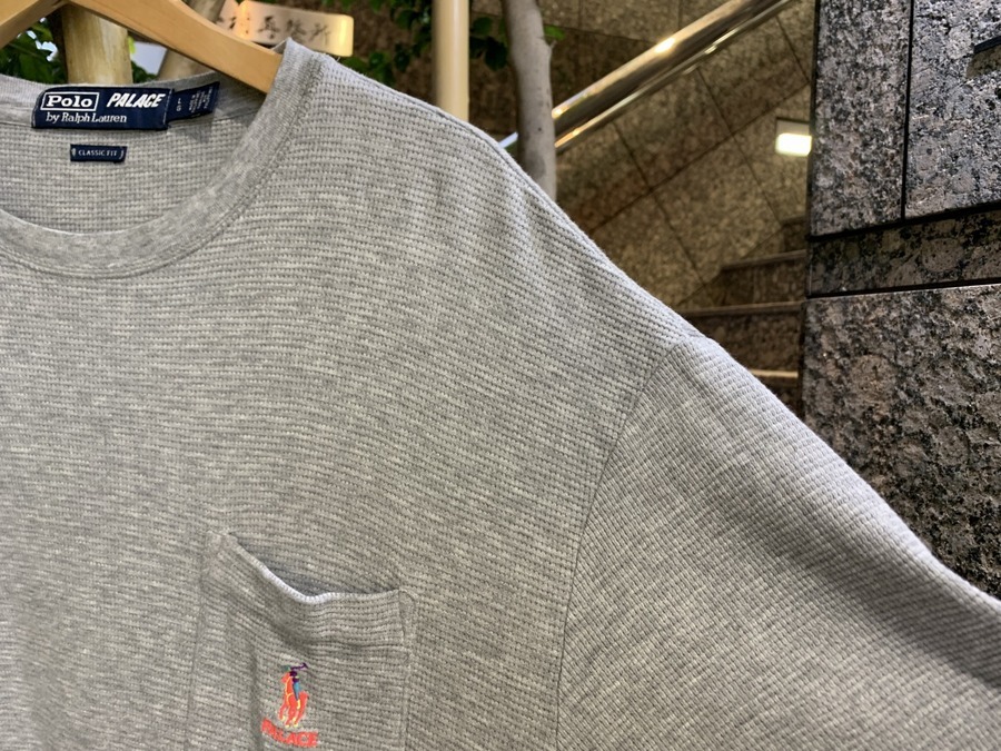 PALACE × POLO RALPH LAUREN/パレス×ポロラルフローレン】ワッフルポケットTEE  入荷情報[2020.05.06発行]｜トレファクスタイル新小岩店｜洋服・古着の買取と販売の専門店｜トレジャーファクトリー（トレファク）のファッションリユース