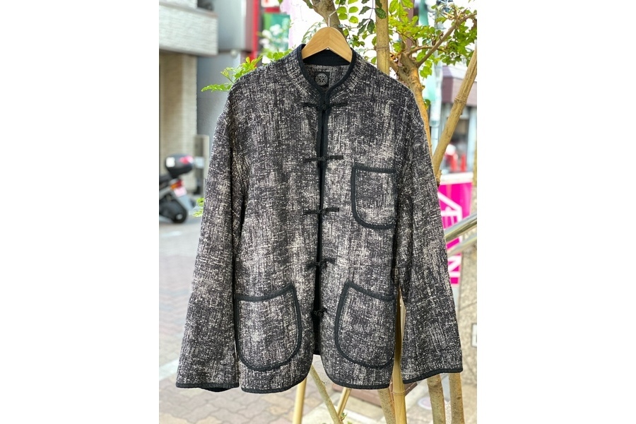 PORTER CLASSIC/ポータークラシック】PEELED CLOTH CHINESE JACKET