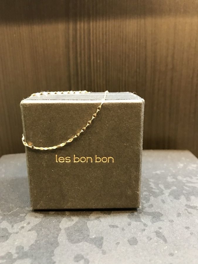 アクセサリーブランド【les bon bon/ル ボンボン】K10チェーン