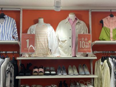 「店舗からのお知らせのユースレット平井店１周年 」