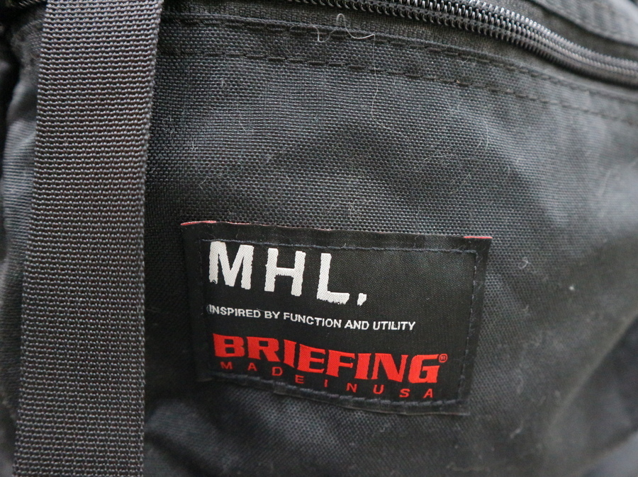 BRIEFING×MHL（ブリーフィング×エムエイチエル）バックパックが入荷