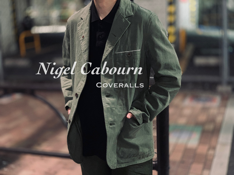 NIGEL CABOURN/ナイジェルケーボン】よりVネックダイバーシャツ入荷