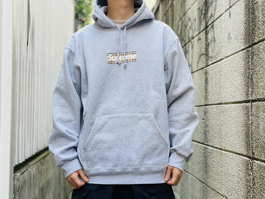 Supreme× Burberry/シュプリーム×バーバリー】よりBox Logo Hooded 