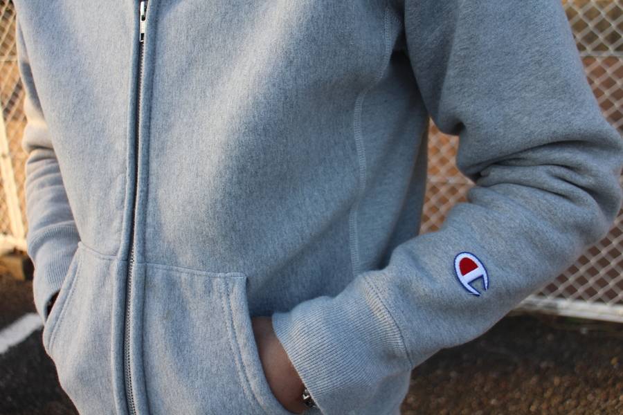 春のテクニカルウェア入荷 Champion チャンピオン ウインドストッパー リバースウィーブパーカー ブランド古着買取ならトレファクスタイル千葉稲毛店へ 16 03 02発行