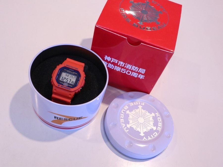 CASIO/カシオ】G-SHOCK GW-B5600FB-4JR 神戸市消防局 救助隊50周年コラボモデル  入荷情報[2019.11.17発行]｜トレファクスタイル稲毛店｜洋服・古着の買取と販売の専門店｜トレジャーファクトリー（トレファク）のファッションリユース