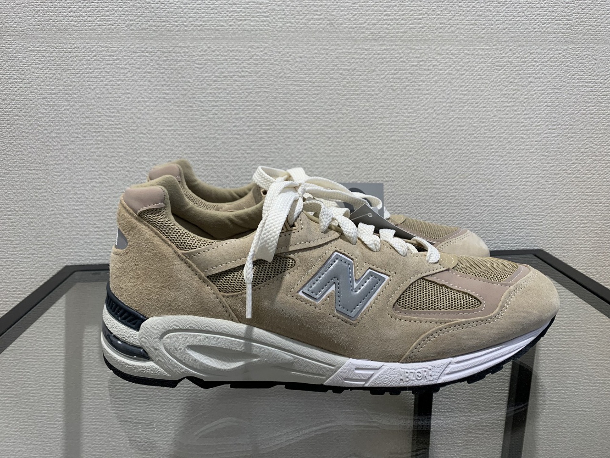 New Balance ニューバランス ×KITH 990v2 Tan M990KS2 キス ローカット