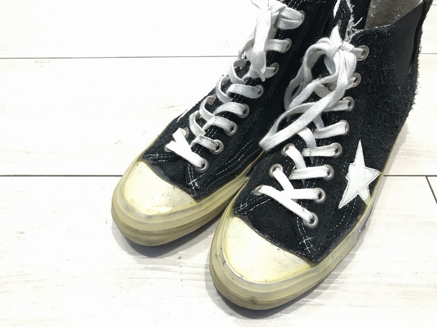 GOLDEN GOOSE（ゴールデングース）USED加工ハイカットスニーカー入荷