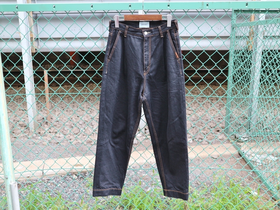 SERGE de bleu／サージ】より20SS TACK JEANS DRY BLACKの入荷