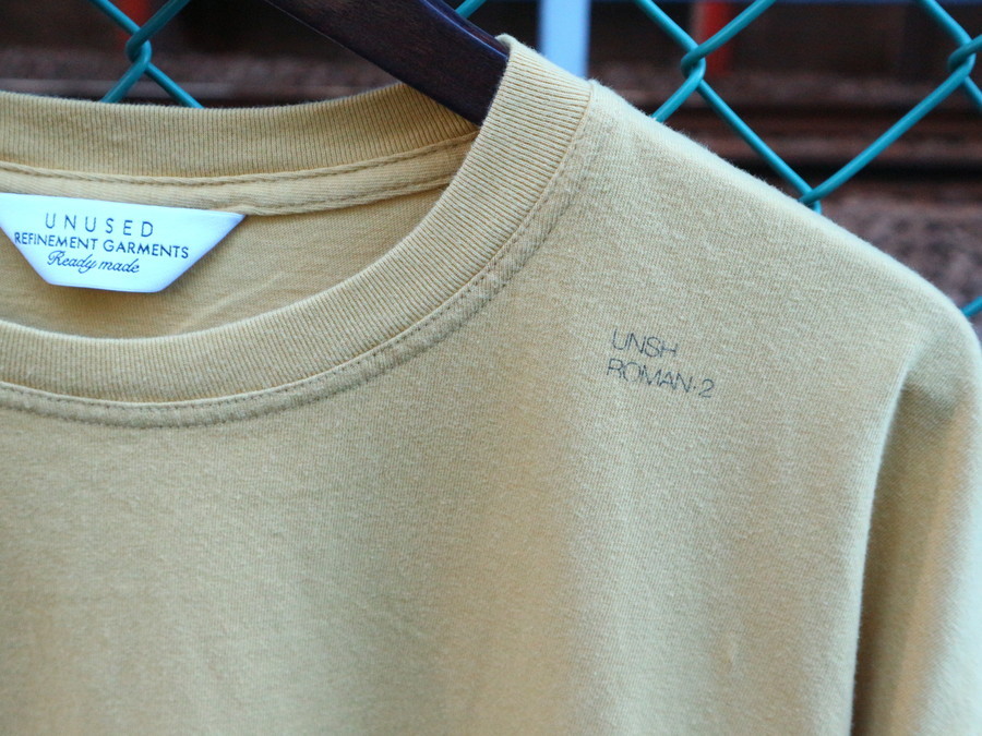 UNUSED／アンユーズド】POCKET T-SHIRTが入荷しました。[2020.08.20