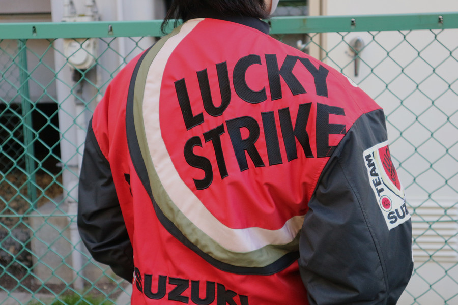 90'S希少コラボアイテム【SUZUKI × LUCKY STRIKE/スズキ×ラッキー