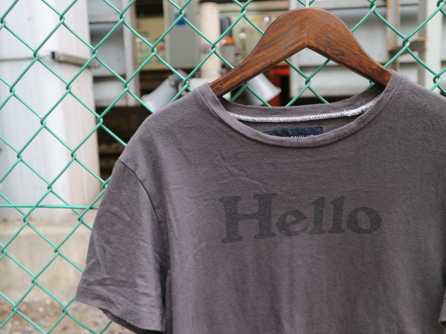 MADISON BLUE/マディソンブルー】HELLO CREW NECK TEEが入荷しました