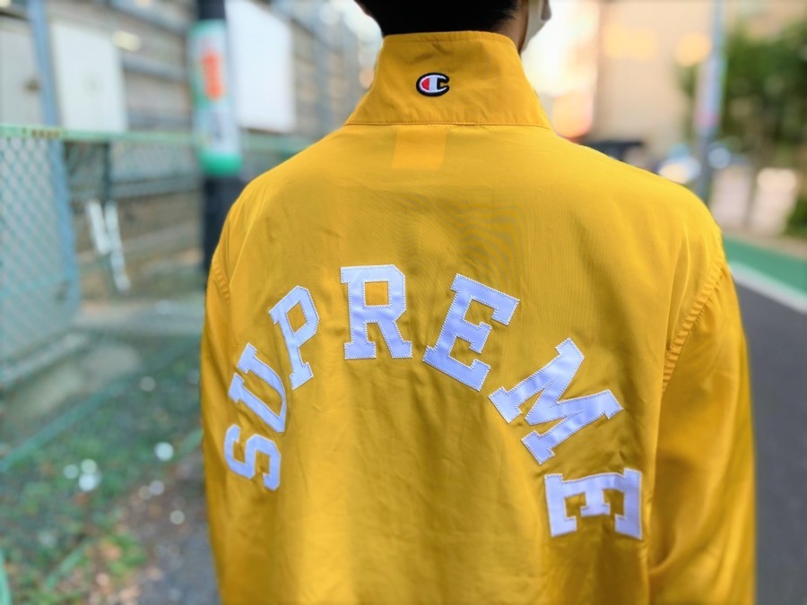 SUPREME×Champion】よりコラボトラックジャケットを買取入荷いたしまし