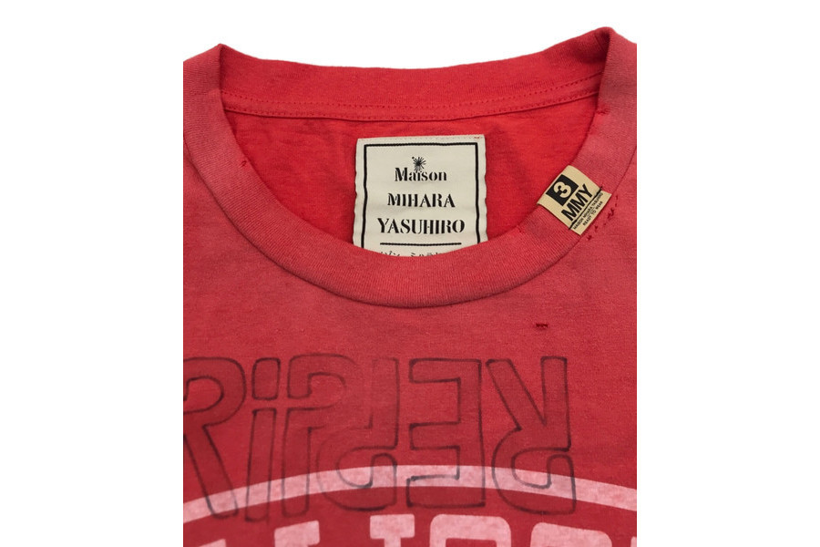 Maison MIHARA YASUHIRO/メゾンミハラヤスヒロ】から「Distressed Tee