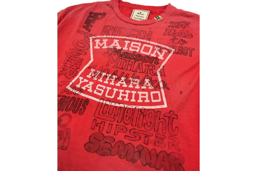 Maison MIHARA YASUHIRO/メゾンミハラヤスヒロ】から「Distressed Tee