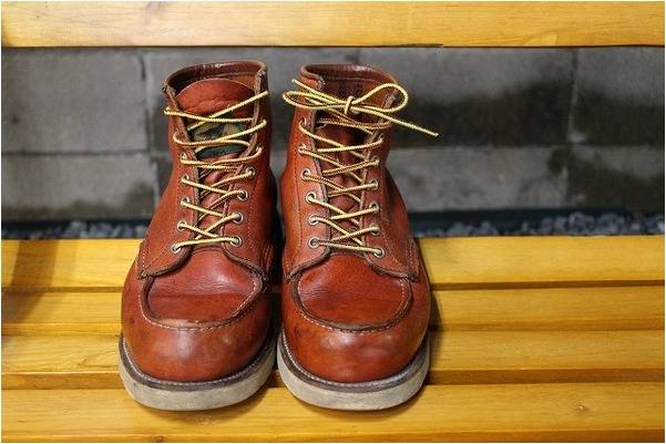 Vintage Leather Boots〜半円犬タグ・サービスシューズ・・・レア