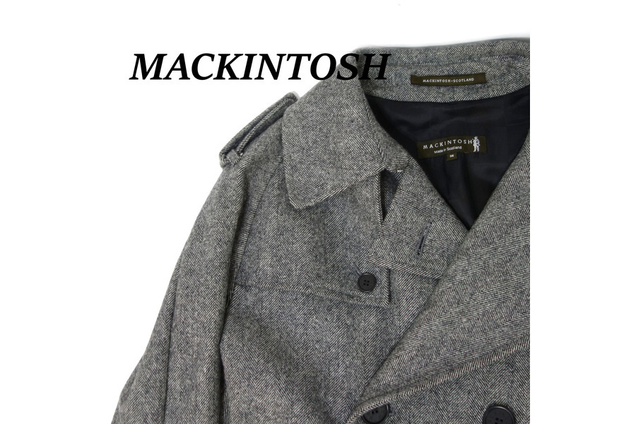 MACKINTOSH（マッキントッシュ）ヘリンボーンウールトレンチコート入荷