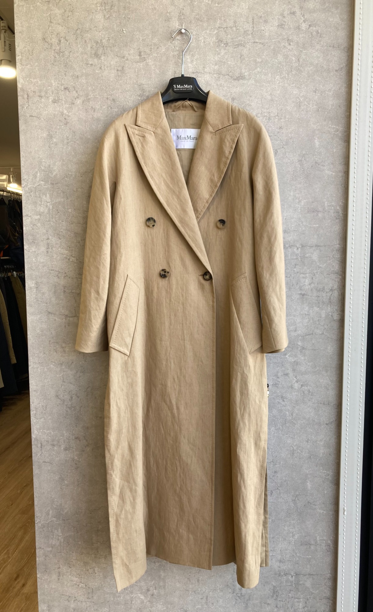 MaxMara/マックスマーラ】からリネンコートが入荷しました！！[2024.03 