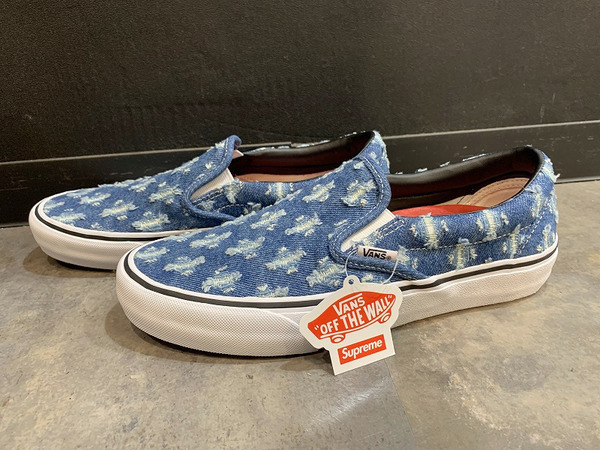 SUPREME×VANS/シュプリーム×ヴァンズ】20SSのコラボスリッポンを入荷