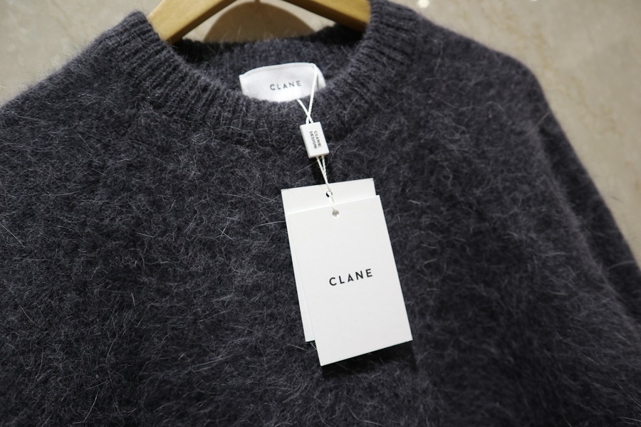 CLANE/クラネ】よりBASIC ANGOLA KNIT TOPSが入荷致しました[2019.12