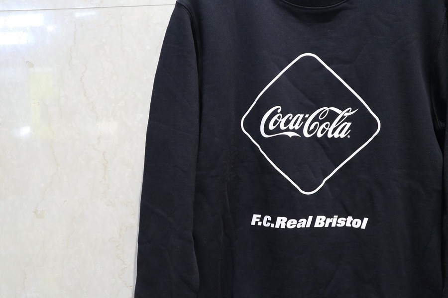 オプティミスティック F.C.R.B COCA-COLA EMBLEM CREWNECK SWEAT