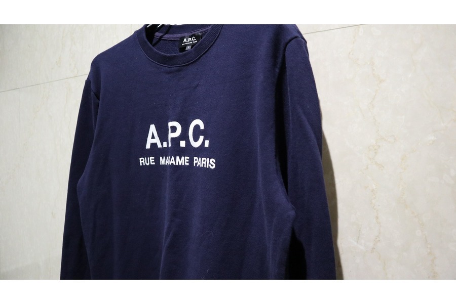 A.P.C. /アーペーセー】よりロゴ刺繍スウェットが入荷致しました