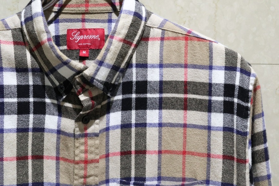 SUPREME / シュプリーム】よりTartan L/S Flannel Shirt が入荷致し