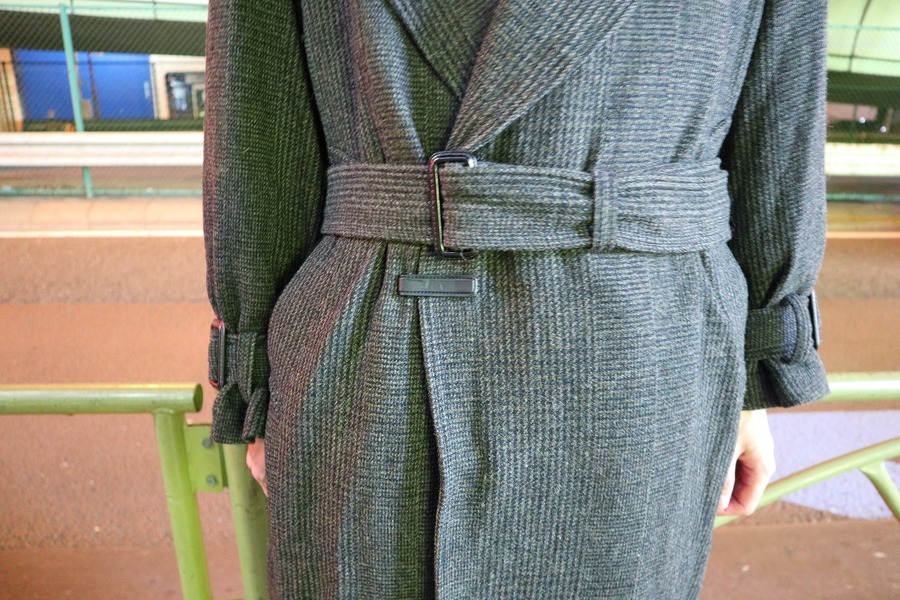 YOKE/ヨーク】よりSHETLAND WOOL DOUBLE BREAST OVERCOATが入荷致し