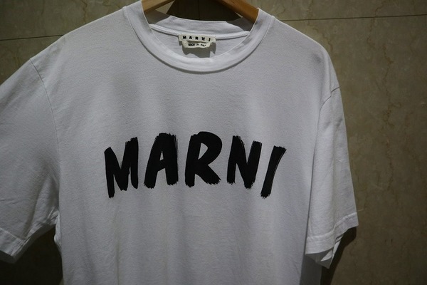 MARNI/マルニ】20SSより日本限定ハンドペイントロゴTシャツを買取入荷