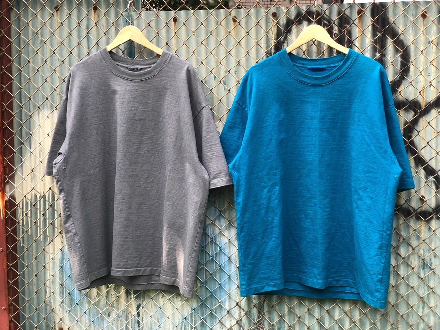 AURALEE スタンドアップT 2018ss/adam et rope別注 - Tシャツ