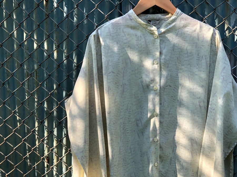 CLANE/クラネ】から21SS PHTHON OVER STAND SHIRTのご紹介です