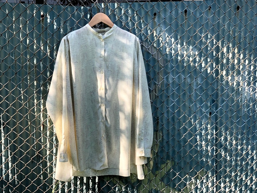 CLANE/クラネ】から21SS PHTHON OVER STAND SHIRTのご紹介です