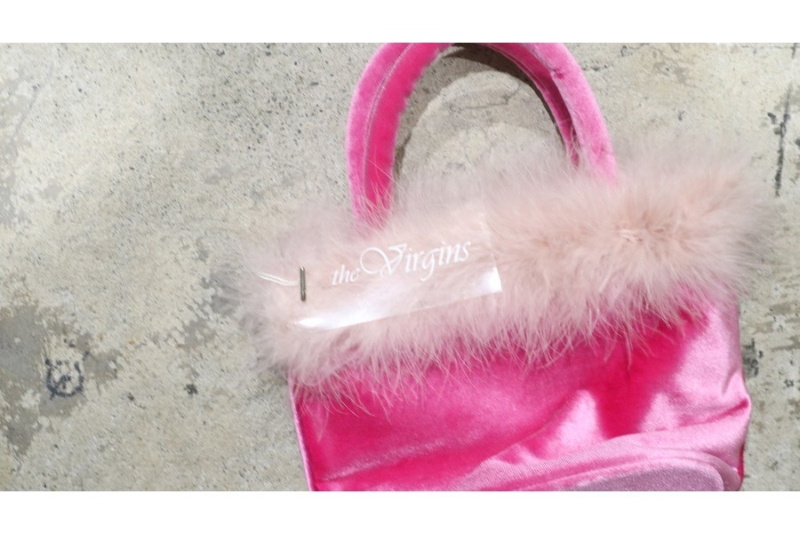 the Virgins feather clear vanity bag 【使い勝手の良い】 - dcsh.xoc