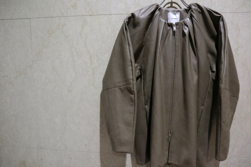 【CLANE/クラネ】よりEGG FAKE LEATHER JACKETが入荷致し