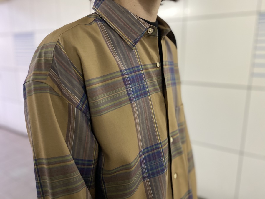 スタイル茅ケ崎店】AURALEEからSUPER LIGHT WOOL CHECK SHIRTSが入荷