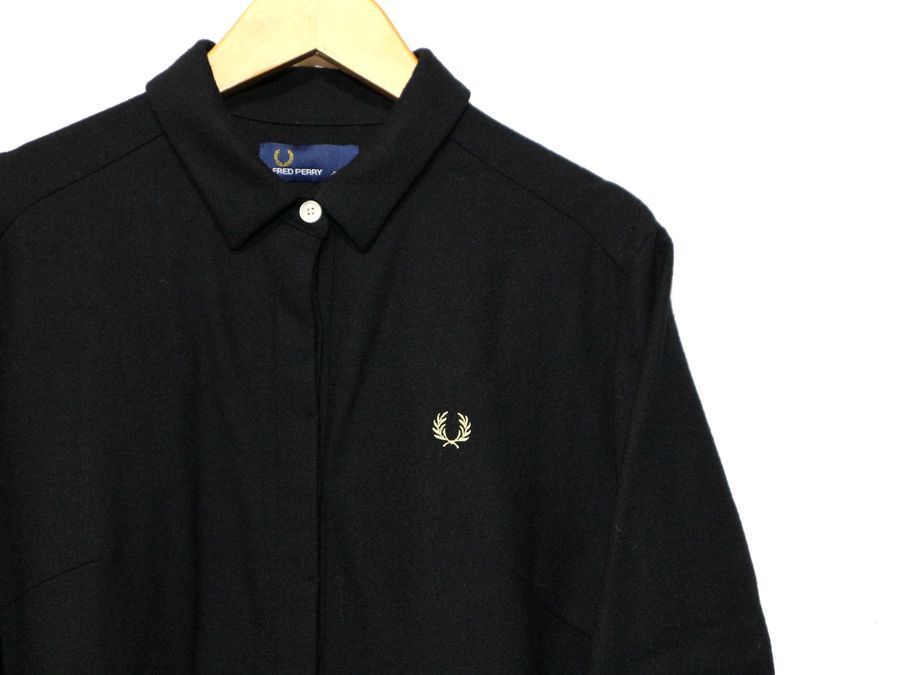 FRED PERRY/フレッドペリーのウールシャツワンピースが入荷致しました