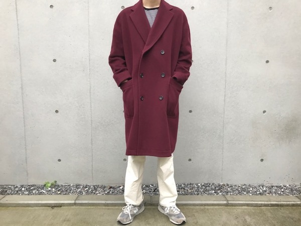 N.HOOLYWOOD/ エヌハリウッド】よりDOUBLE BREASTED COAT.が入荷しま