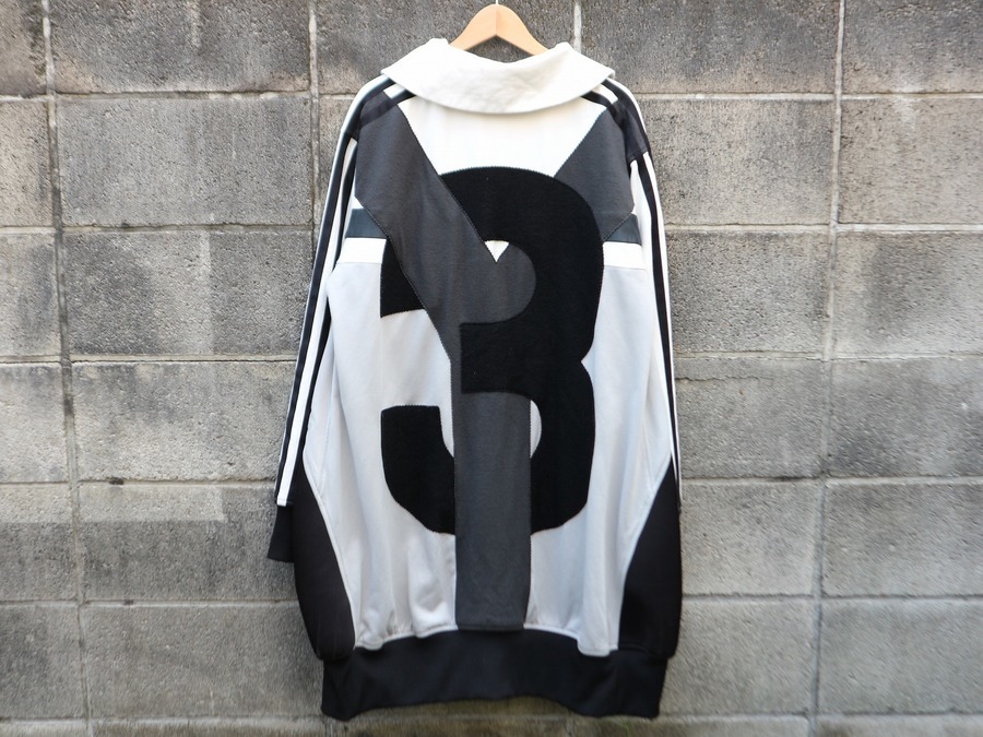 y3 oversized varsity track top