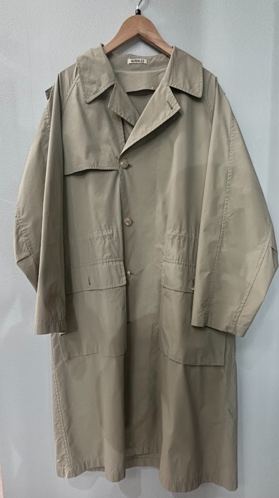 AURALEE/オーラリー】より【FINX NYLON CHAMBRAY FIELD COAT 】が買取入荷いたしました！！[2024.03.26発行]｜トレファクスタイル八王子店｜洋服・古着の買取と販売の専門店｜トレジャーファクトリー（トレファク）のファッションリユース