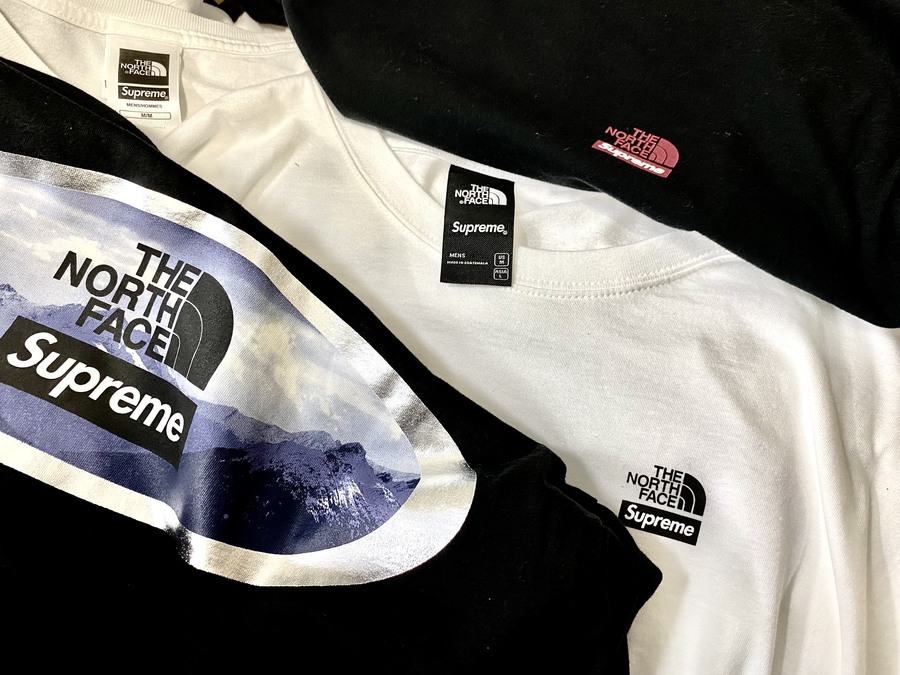 コラボT大量入荷【Supreme × THE NORTH FACE/シュプリーム×ザノース 